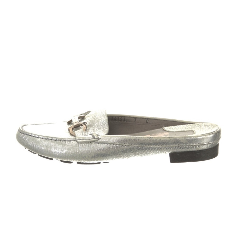 Salvatore Ferragamo
Silver Leather Mules - Picture 4 of 5